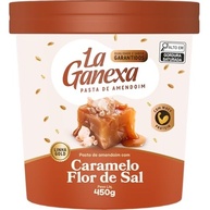 Pasta de Amendoim Integral, Zero, Sabor Caramelo e Flor de Sal com Whey 450g – La Ganexa - imagem 2