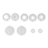 Tampa de Flange com Válvula Bico de Pato e Diafragma para Bomba de Mama - Conjunto Completo de Acessórios em Silicone Premium - imagem 3
