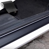 Envoltório de Fibra de Carbono para Carro - Proteção e Estilo com Adesivo Premium - imagem 5