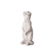Escultura de Suricato em Cimento - Decoração Rústica e Elegante para Ambientes Internos e Externos - imagem 1