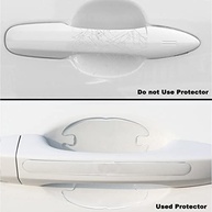 Proteção Essencial: Kit 10 Adesivos Anti-Risco para Maçaneta de Carro (Universal e Transparente) - imagem 5