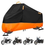 Capa de Moto Premium 300D Impermeável e Resistente - Proteção Total para Harley Davidson e Scooters - imagem 2