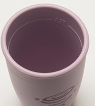 Copo de Treinamento em Silicone 360° 240ml Twibex Lilás - Seguro, Antivazamento e Livre de BPA - imagem 5