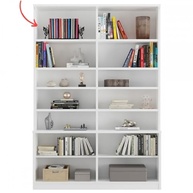 Aparador Organizador de Livros Bibliocanto Preto - Design Moderno e Funcionalidade - imagem 4