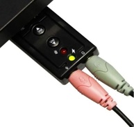 Adaptador Placa de Som USB 7.1 Surround - Controle de Volume e Microfone - imagem 3