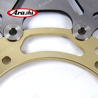 Rotores e Pastilhas de Freio Arashi Dourados para Yamaha YZF R1 (2007-2014) - Performance e Segurança - imagem 5