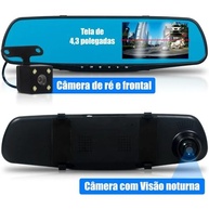 Kit Retrovisor com Câmera de Ré Colorida 4" - Estacione com Segurança e Facilidade - imagem 5
