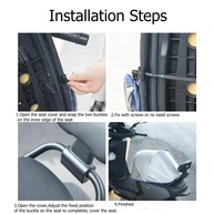 Capa Protetora Solar e Térmica para Assento de Scooter Elétrica e Moto - Proteção Completa e Conforto - imagem 2