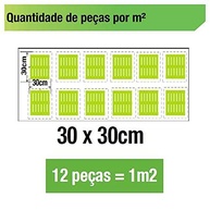 Deck de Madeira Modular 30x30 cm Réguas 4 cm – Estilo e Versatilidade para Ambientes Modernos - imagem 5