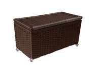 Baú Organizador Multiuso em Fibra Sintética 70x40x40 cm - Ideal para Roupas, Brinquedos e Decoração - imagem 1