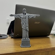 Estatueta Miniatura Cristo Redentor - Lembrancinha Rio de Janeiro em Resina | Decoração e Presente Ideal - imagem 2