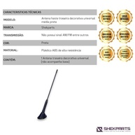 Antena Decorativa Teto Carro Universal 270mm - Estilo e Personalidade - imagem 3