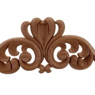 Apliques de Madeira para Móveis Decorativos | Esculturas em Relevo para Portas, Camas e Armários - imagem 5