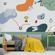 Kit Adesivos Futebol Gol - Decore com Estilo e Paixão pelo Esporte - imagem 2