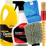 Kit Completo Lavagem Moto: Desengraxante, Shampoo, Luva e Toalha Detalher - imagem 1