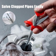 Desentupidor de Esgoto Dobrável com 4 Ganchos - Ferramenta Flexível para Desentupir Pias, Vasos e Tubos - imagem 4