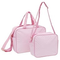 Baby Nut Kit Bolsa e Frasqueira Rosa - Compartimentos Práticos e Design Moderno - imagem 4