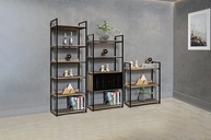 Estante Industrial com 3 Prateleiras – Design Moderno e Resistência em Aço - imagem 3