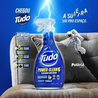 Flotador Multiuso Tudo Power Clean - Detergente, Desengordurante e Desengraxante 500ml - imagem 3