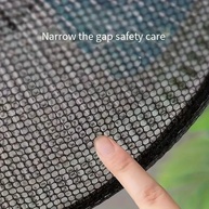 Capa Lavável Contra Poeira com Proteção para Dedos - Segurança e Qualidade do Ar para Ventiladores - imagem 5