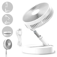 Ventilador Portátil Silencioso Dobrável 7200mAh - Compacto e Potente para Qualquer Ambiente - imagem 1
