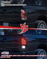 Luzes Traseiras LED Dodge Ram 1500/2500/3500 2002-2006: Upgrade Moderno e Seguro - imagem 4