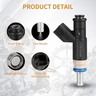 Kit 4 Bicos Injetores 4 Furos para Dodge, Chrysler e Jeep - Performance e Eficiência - imagem 3