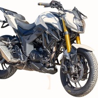 Protetor de Carenagem com Pedaleira para Haojue DR 160 (2020 em diante) - Segurança e Estilo - imagem 2