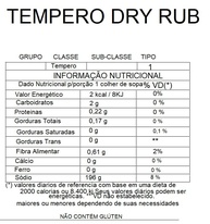 Tempero Dry Rub Para Assados e Carnes Super Premium 500gr - X Roots - imagem 3