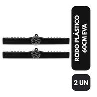 Kit 2 Rodo Plástico 60cm EVA Duplo Reforçado - Secagem Rápida e Eficiente para Pisos - imagem 4