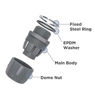 Conector de Conduíte Fafeicy 1/2" NPT: Segurança e Durabilidade para Iluminação Externa e Mais - imagem 3