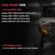 Bomba de Combustível Premium para Polaris RZR 1000 (60" e S) - Desempenho e Durabilidade Garantidos - imagem 4
