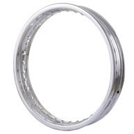 Aro Dianteiro Pro Tork 18x160 Cromado: Durabilidade e Estilo para sua Moto! - imagem 1