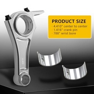 Biela de Alumínio Billet 11cm para Honda GX340/390/420 e Predator - Performance e Durabilidade - imagem 4