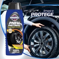 Pneu Pretinho Rodabrill Original: Brilho Intenso e Proteção Duradoura - imagem 5
