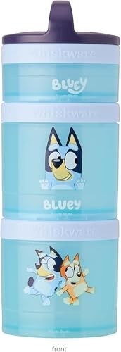 Whiskware Recipientes Empilháveis Bluey - 3 Copos Duráveis e Seguros para Crianças - imagem 2