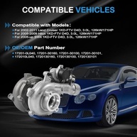 Turbocompressor CT16V 17201-0L040: Potência e Durabilidade para sua Toyota Hilux e Prado D-4D - imagem 3