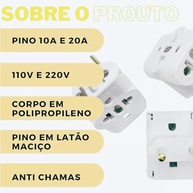 Adaptador Benjamim T Cubo e Bob Esponja: Conecte Tudo com Estilo e Segurança! - imagem 4