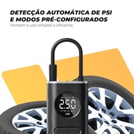 Mini Compressor Digital Tippi: Inflador Portátil e Inteligente para Pneus, Bolas e Mais! - imagem 5