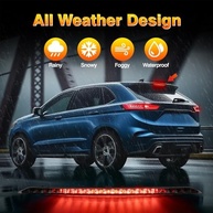 Terceira Luz de Freio LED para Ford Edge 2015-2024 (Lente Clara) - Segurança e Estilo - imagem 5
