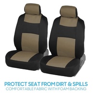 Conjunto Completo Capas de Assento BDK PolyPro Bege/Preto - Universal e Elegante - imagem 4
