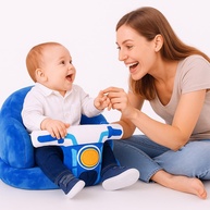 Assento Infantil em Formato de Elefante - Conforto e Estilo para Bebês de 3 a 6 Meses - imagem 1