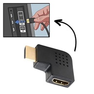 Adaptador HDMI 90º em L Premium DUPIN: Otimize Espaço e Conexões - imagem 5