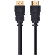 Cabo HDMI 1.4 3 Metros Dourado: Imagem e Som em Alta Definição para Sua TV, PC e Console - imagem 1