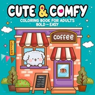 e-encantadoras-a-adulto-cute-livro-colorir-ilustracoes-faceis-de-relaxante-comfy-a