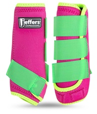 Jeffers Expression Botas de Cavalo Neon: Proteção e Estilo para Seu Equino - imagem 1