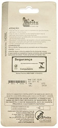 Mamadeira Color Cinturada com Bico em Silicone 140ml - Design Ergonômico e Seguro para Bebês - imagem 4