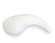 Almofada de Amamentação Anatômica Caju Branca – Apoio Ergonômico Confortável para Mamãe e Bebê - imagem 1