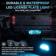 Luz de Placa LED LivTee: Brilho Superior para Chevy Silverado, Tahoe, GMC Sierra e Cadillac Escalade - imagem 3