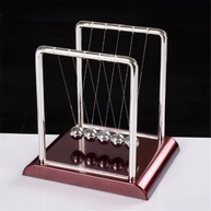 Pêndulo de Newton Decorativo Premium 13,5 cm | Movimento Perpétuo para Escritório e Decoração Moderna - imagem 3